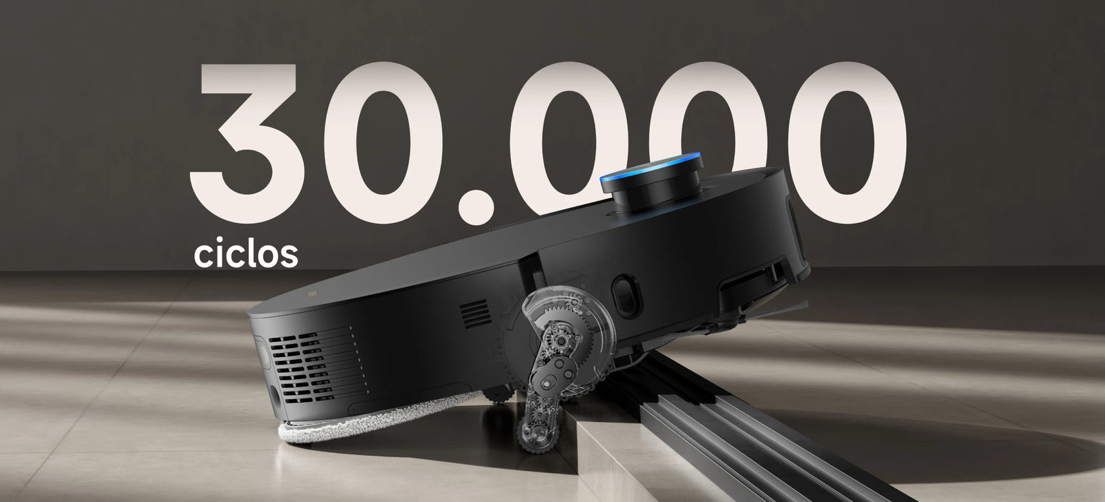 El X50 Ultra Complete cuenta con patas telescópicas con una vida útil de hasta 30 000 ciclos