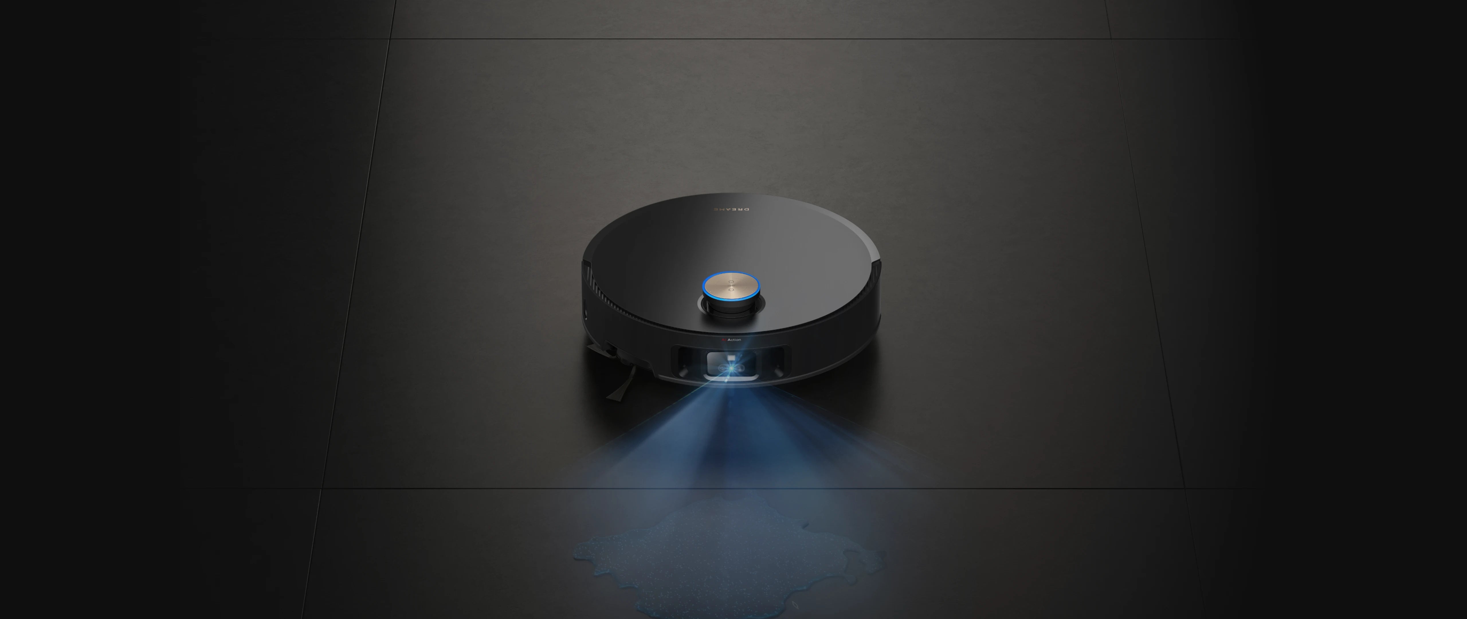 Robot aspirador con función de detección inteligente de manchas