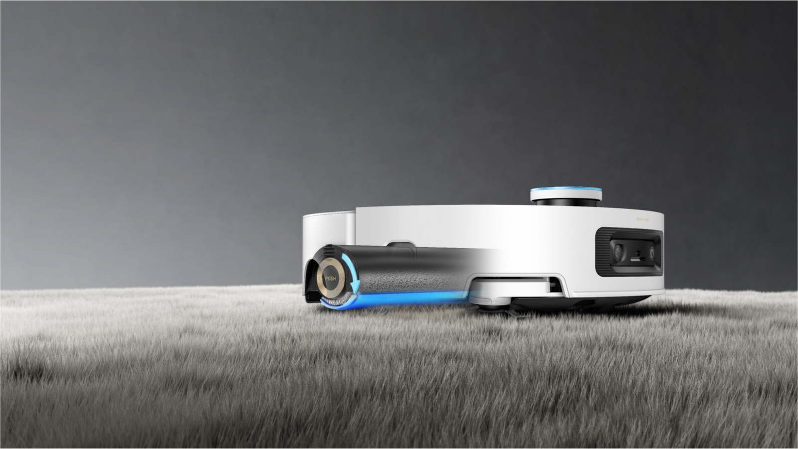 Dreame Aqua10 Ultra Roller Complete protector AutoSeal detecta las alfombras y las mantiene secas