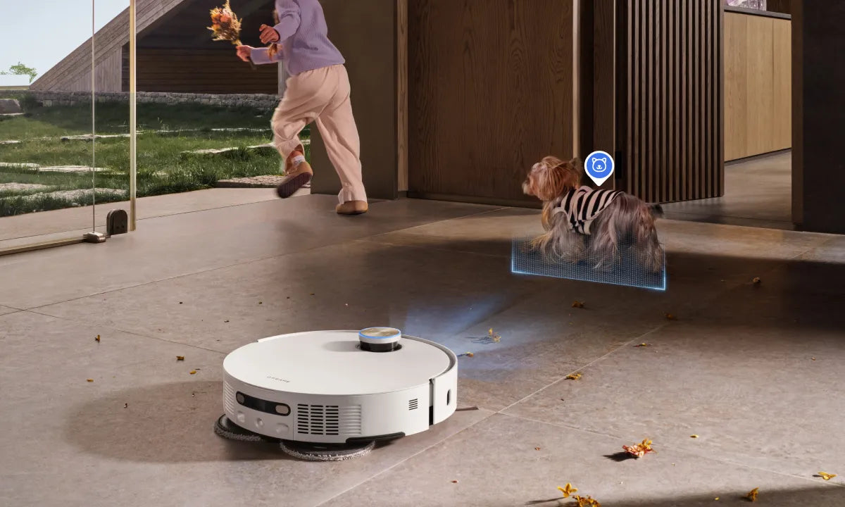 El robot aspirador rastrea de forma automática a tu mascota y le hace una foto