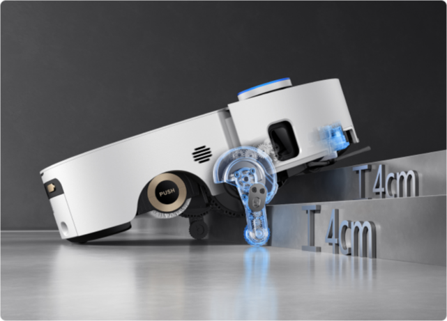 reame Aqua10 Ultra Roller Complete sistema FlexRise sube umbrales de 8 cm sin dañar el suelo