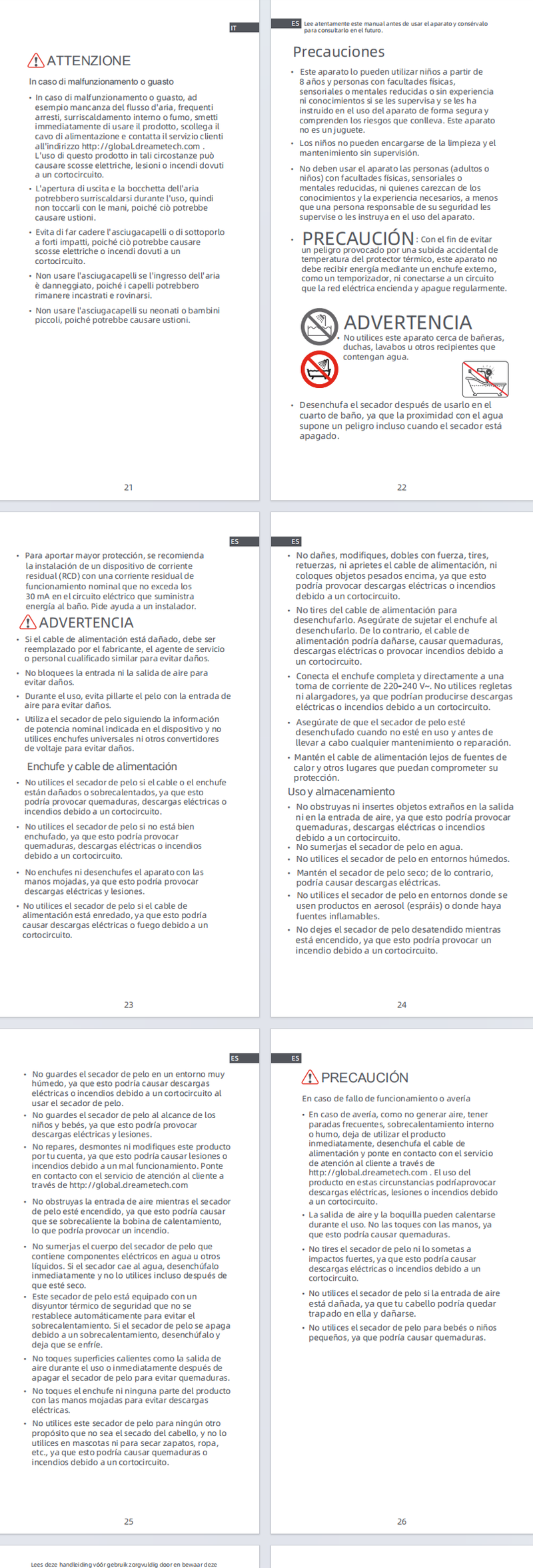 Advertencias e información de seguridad