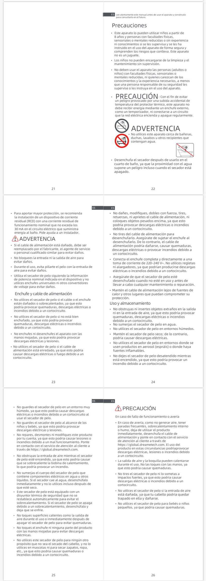 Advertencias e información de seguridad