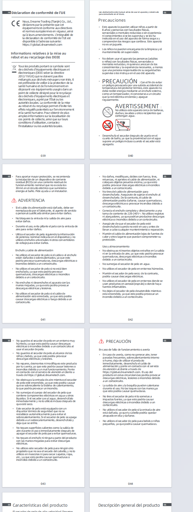 Advertencias e información de seguridad