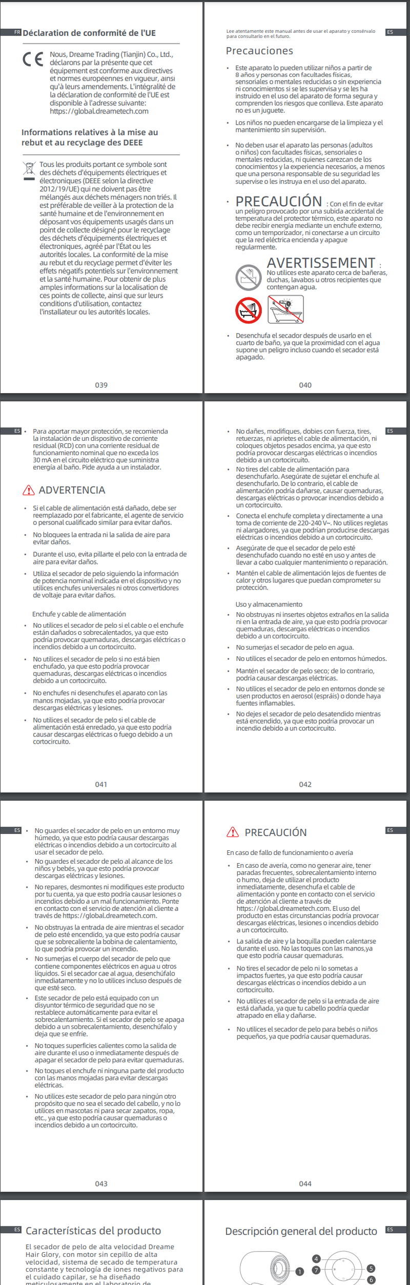 Advertencias e información de seguridad