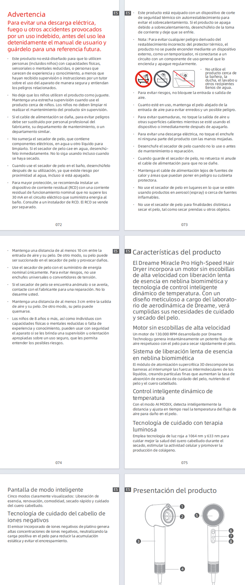 Advertencias e información de seguridad