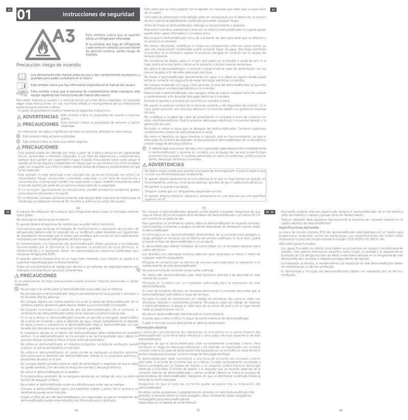Advertencias e información de seguridad
