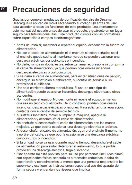 Advertencias e información de seguridad