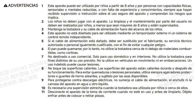 Advertencias e información de seguridad