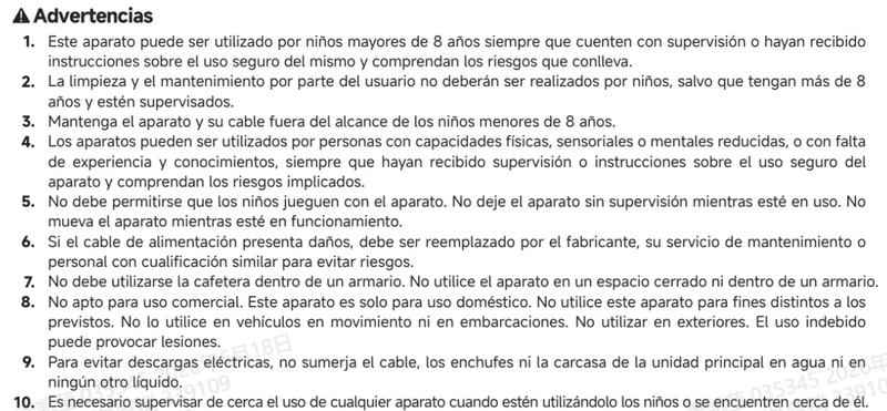 Advertencias e información de seguridad