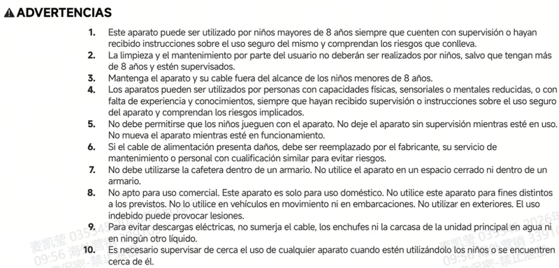 Advertencias e información de seguridad