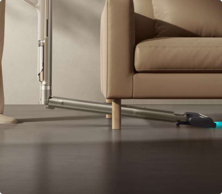 Barra extensible plegable a 90°  
para zonas de difícil acceso