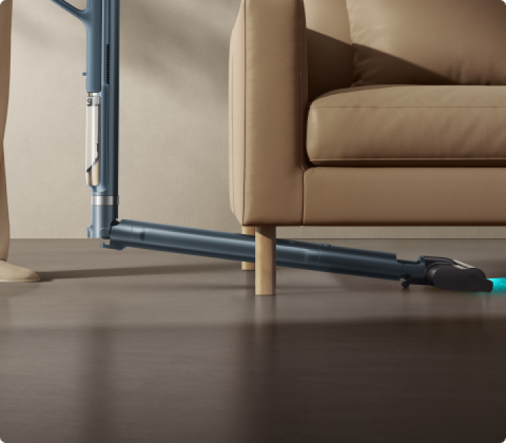 Barra extensible plegable a 90°  
para zonas de difícil acceso