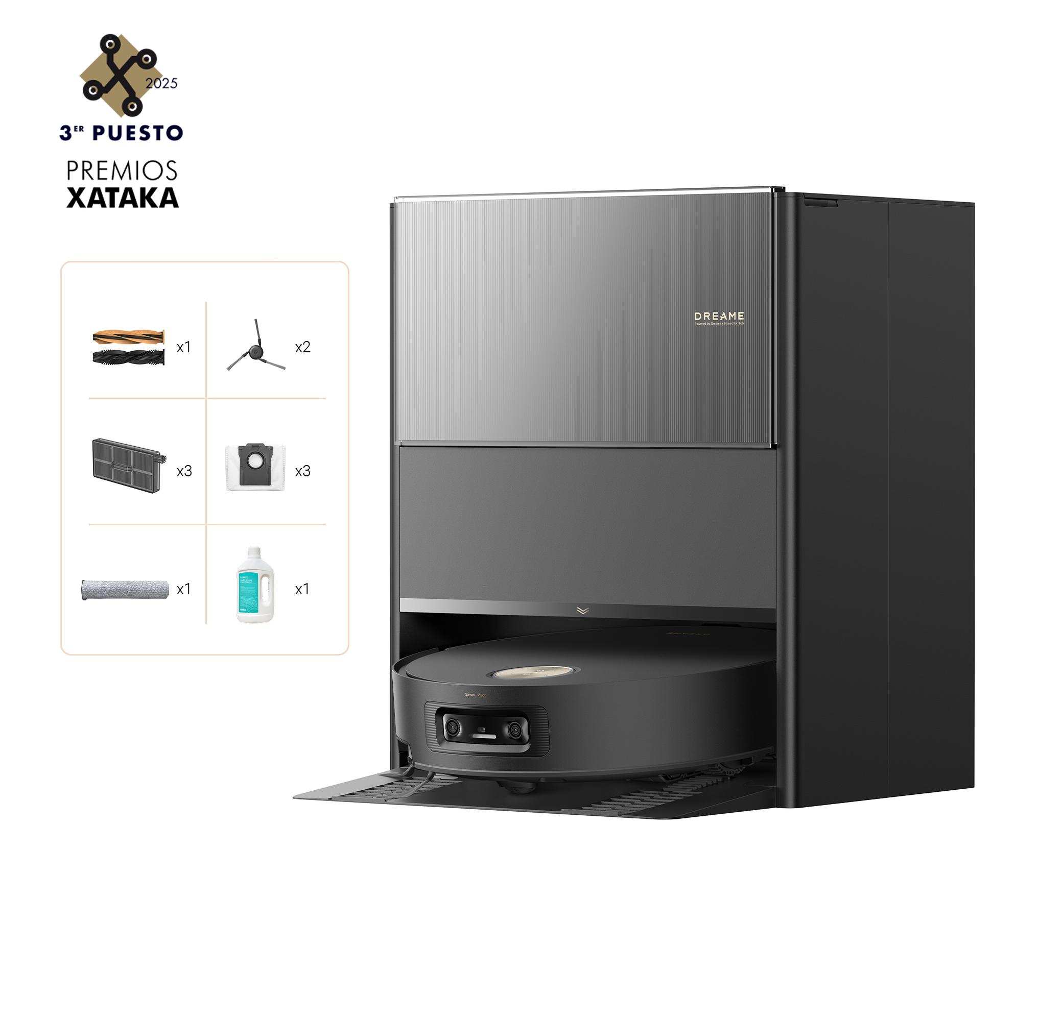 Robot Aspirador Dreame Aqua10 Ultra Roller Complete Negro