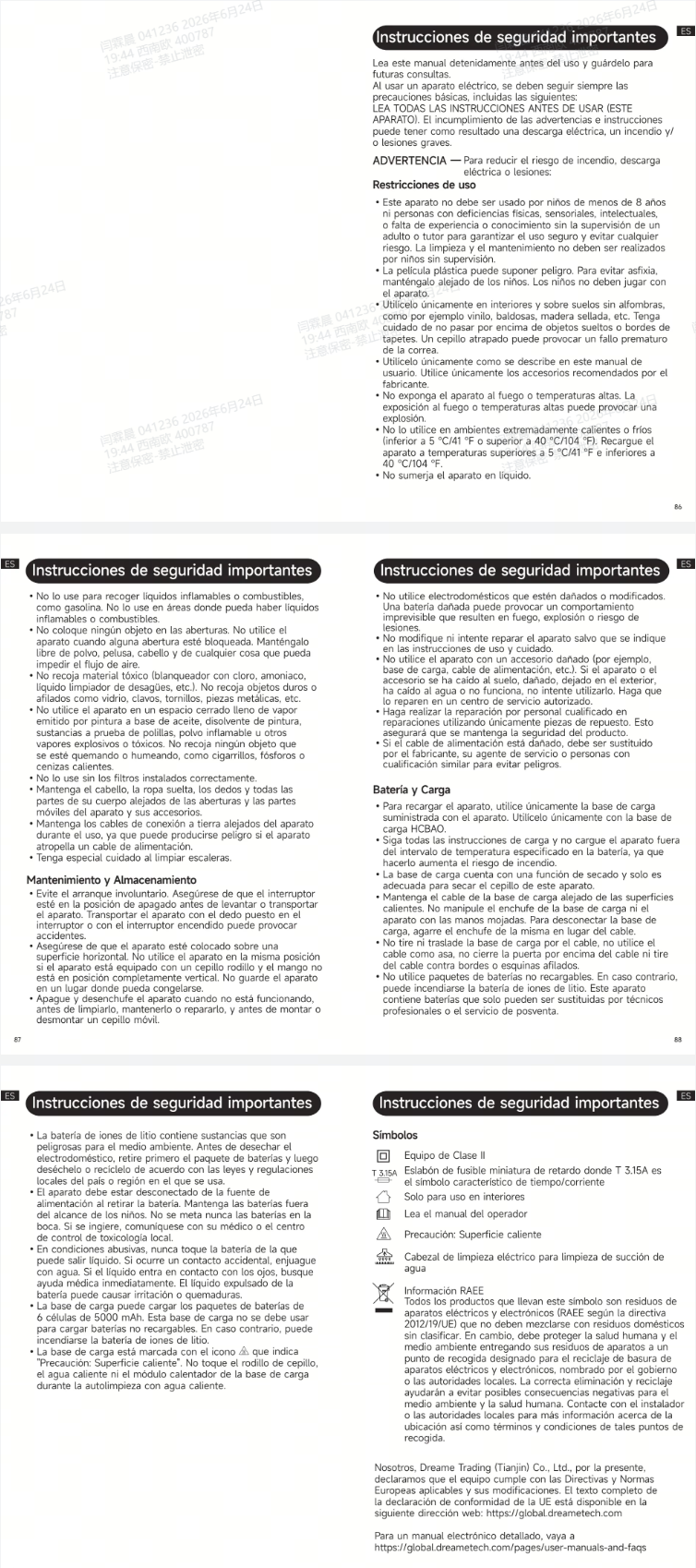 Advertencias e información de seguridad