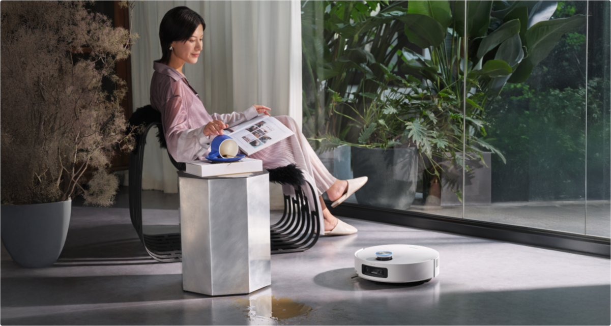 Dreame Aqua10 Ultra Roller Complete control por voz compatible con asistentes para una limpieza sin manos