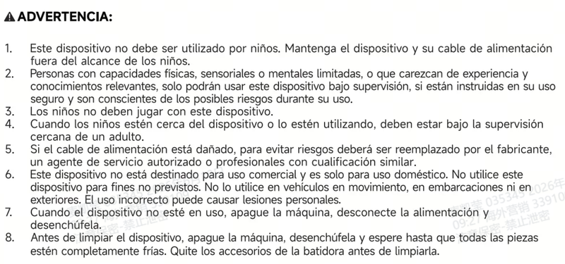 Advertencias e información de seguridad