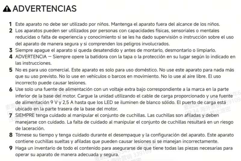 Advertencias e información de seguridad
