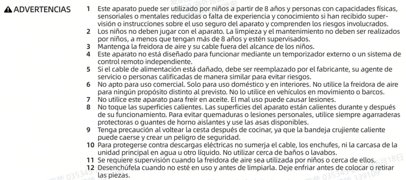 Advertencias e información de seguridad