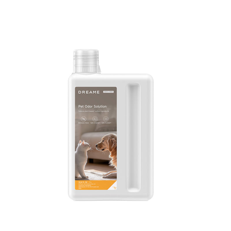 Solución de limpieza y desodorante para mascotas (1 L) para Aqua10UltraRollerComplete/Aqua10UltraTrackComplete/Aqua10Roller/Matrix10Ultra/L10sUltraGen3/Matrix10Pro