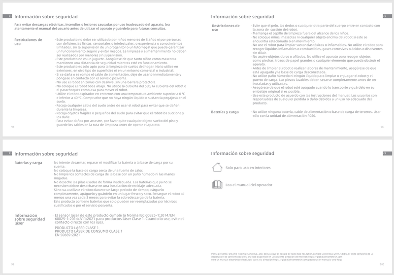 Advertencias e información de seguridad