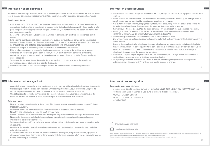 Advertencias e información de seguridad