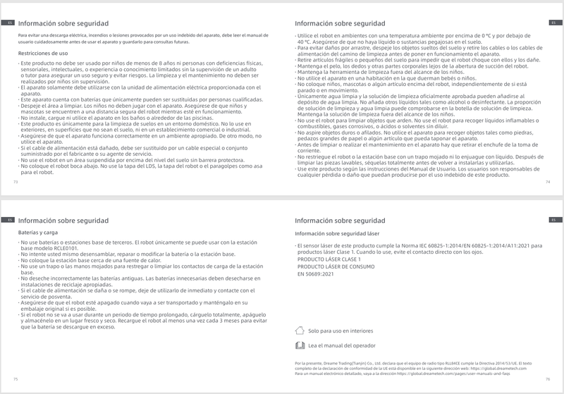 Advertencias e información de seguridad
