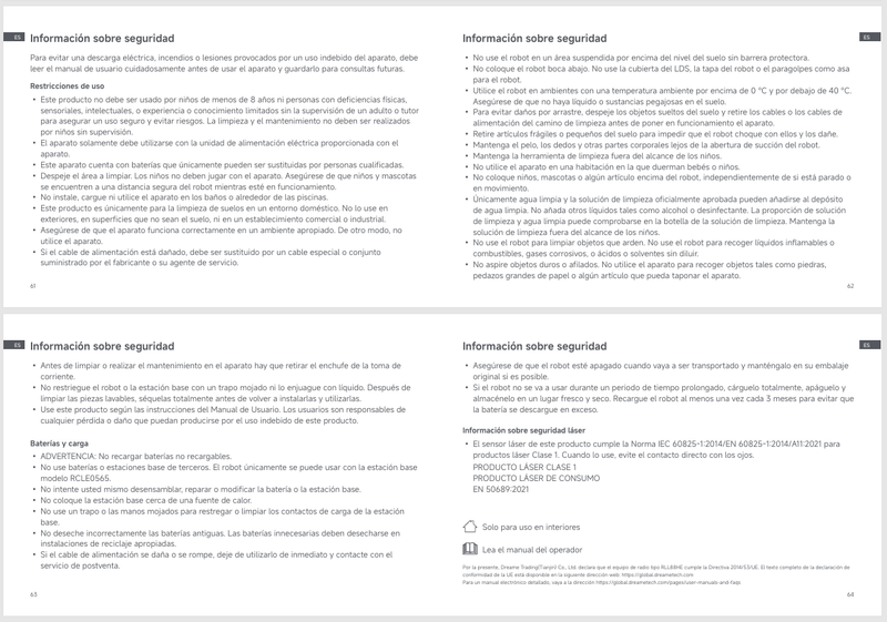 Advertencias e información de seguridad