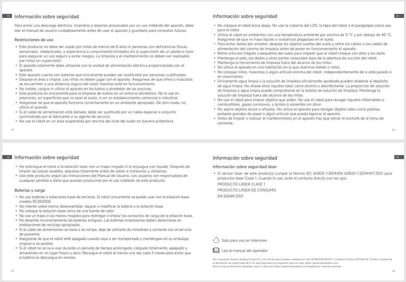 Advertencias e información de seguridad