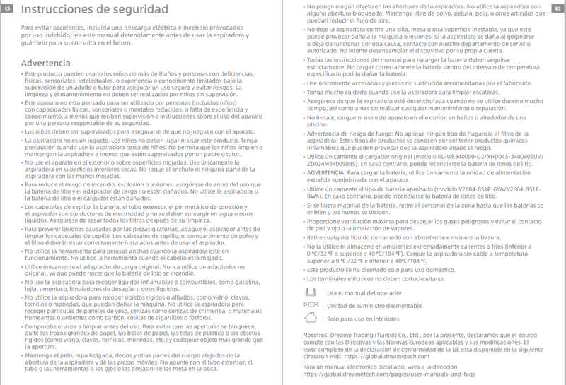 Advertencias e información de seguridad