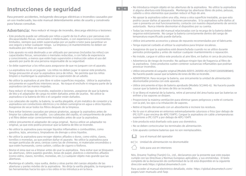 Advertencias e información de seguridad