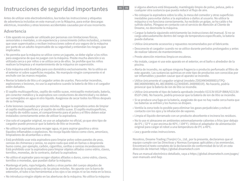 Advertencias e información de seguridad