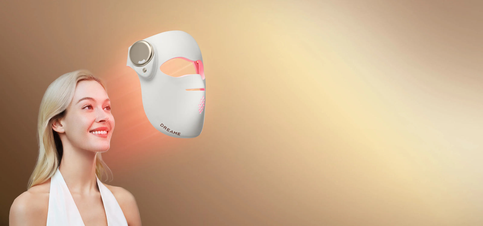 Dreame Chrona máscara fotónica antienvejecimiento – SPA facial profesional disponible en cualquier lugar.