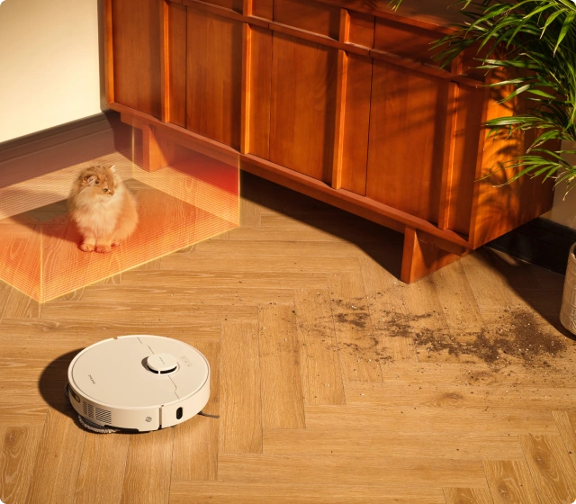 Esquivación de zonas de mascotas