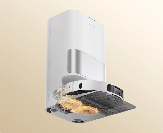 Secado automático de las mopas con aire