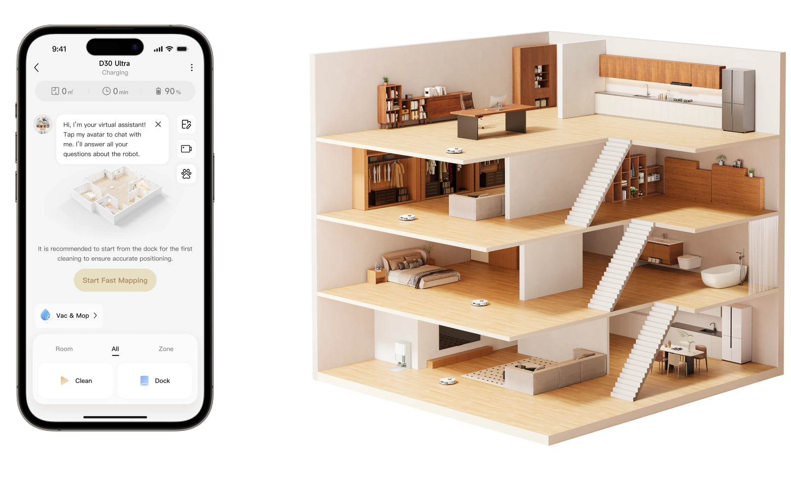 Mapeo inteligente multinivel