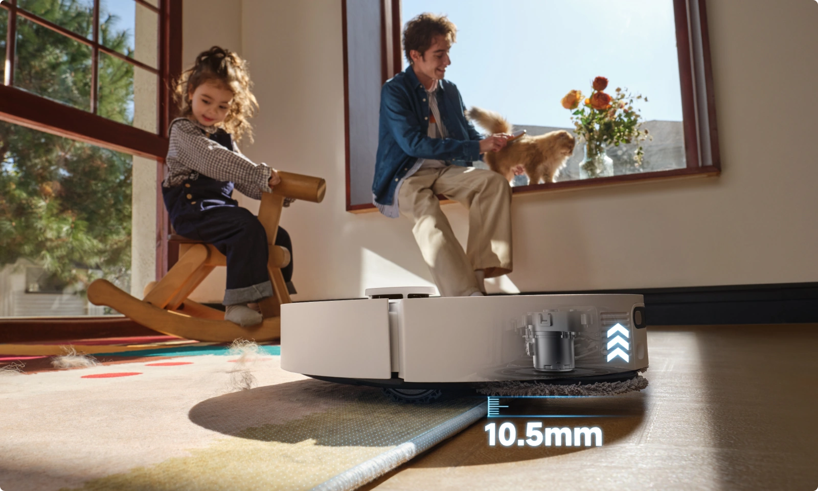 Elevación de las mopas a 10,5 mm