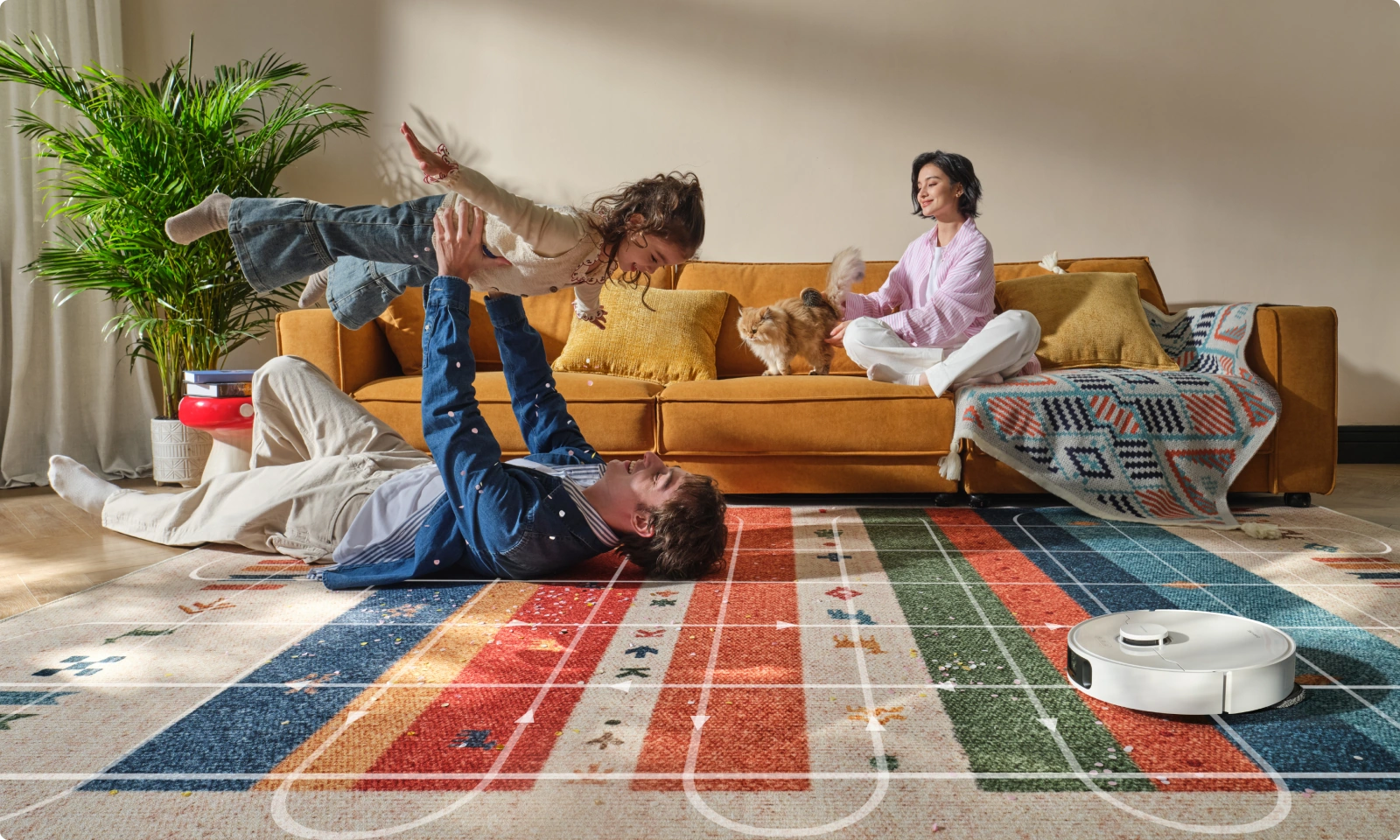 Limpieza intensiva de alfombras*