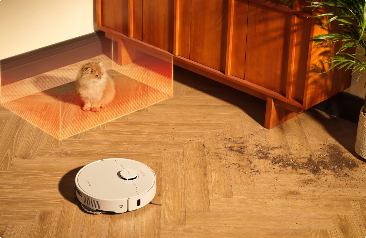 Esquivación de zonas de mascotas