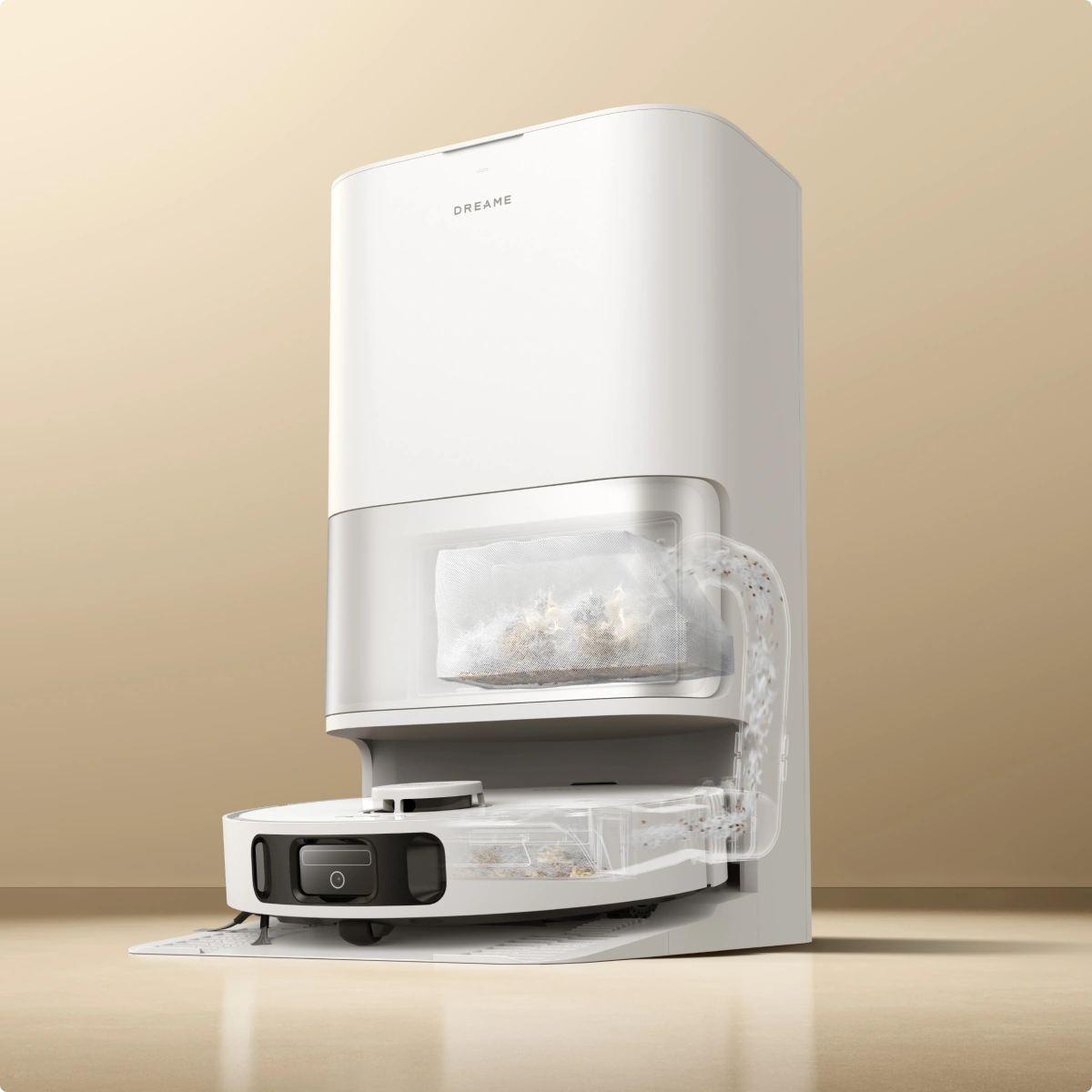 Vaciado automático del polvo: fácil y cómodo