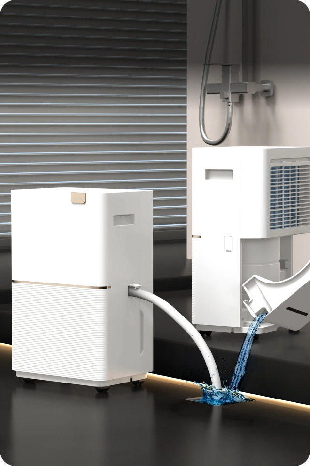 Doble drenaje flexible