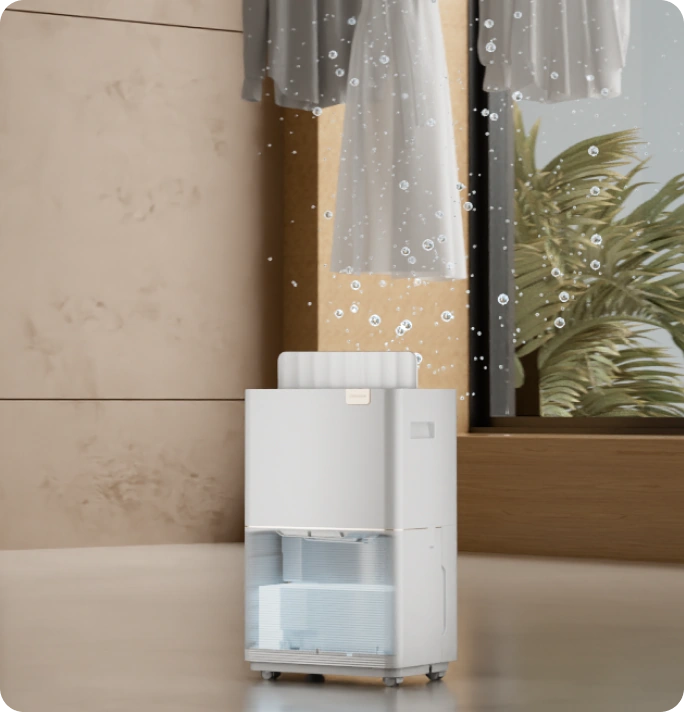 Flujo de aire potente para un secado rápido de la colada