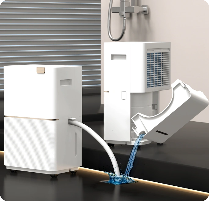 Doble drenaje flexible para cualquier situación