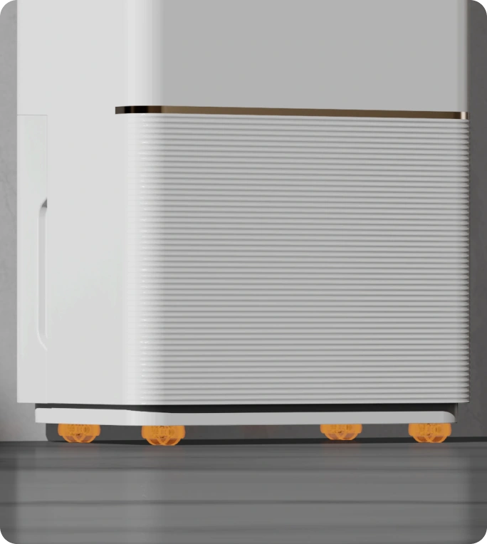 Ruedas omnidireccionales silenciosas para un desplazamiento sin esfuerzo