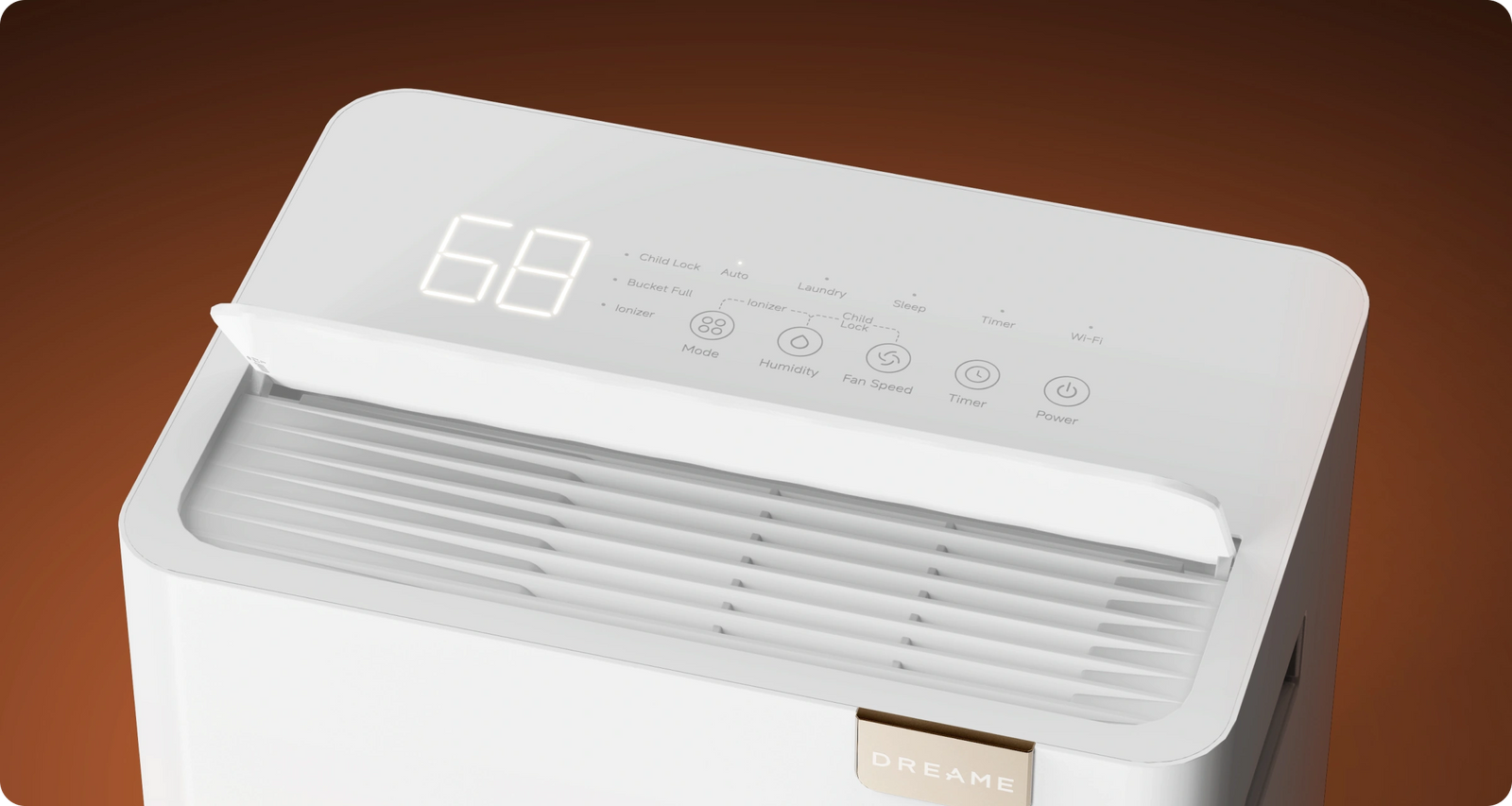 Humedad visible. Control que se siente