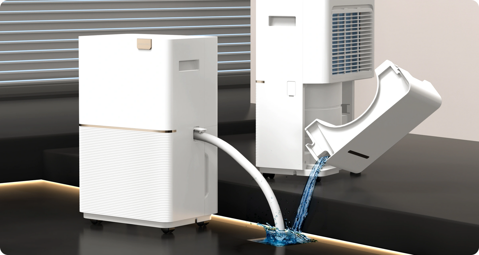 Doble drenaje flexible para cualquier situación