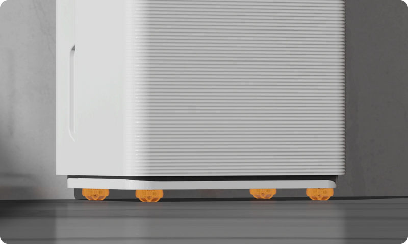 Ruedas omnidireccionales silenciosas para un desplazamiento sin esfuerzo