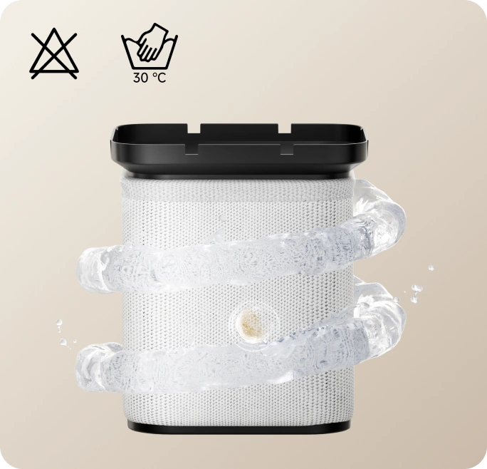 Filtro lavable antibacteriano 3D