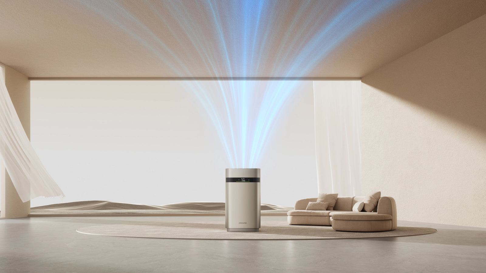 Gran capacidad de humidificación 800 ml/h*