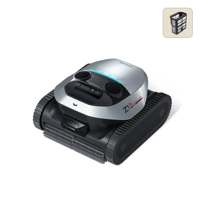 Robot Limpiafondos de Piscinas Z1 Pro + Cesta de residuos